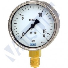 MANÓMETRO WIKA 212.20, CAJA INOXIDABLE, EJECUCIÓN ROBUSTA